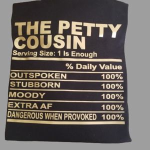 Custom cousin tshirt